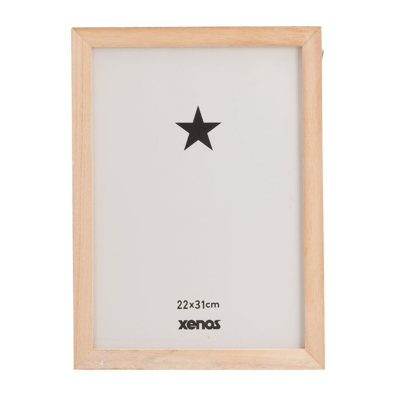 Fotolijst hout met diprand - 22x31 cm