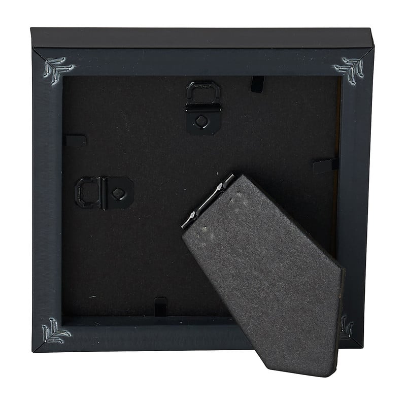 Fotolijst basic - zwart - 10x10 cm