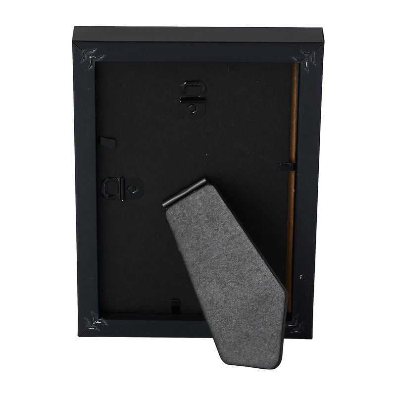 Fotolijst basic - zwart - 10x15 cm