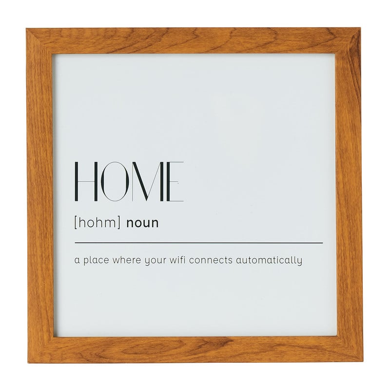 Fotolijst basic - hout - 18x18 cm