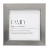 Fotolijst basic - zilver - 10x10 cm