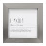 Fotolijst basic - zilver - 10x10 cm
