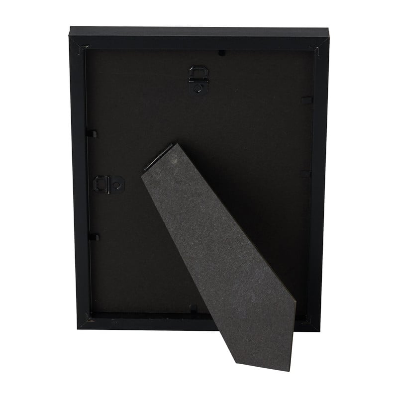 Fotolijst met passe partout - zwart - 10x15 cm