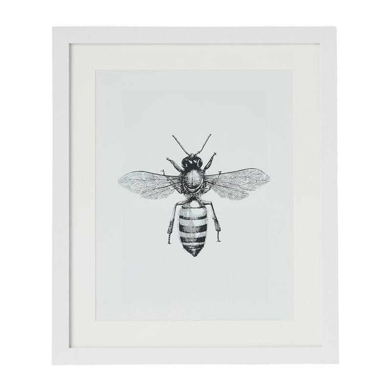 Fotolijst met passe partout - wit - 20x25 cm
