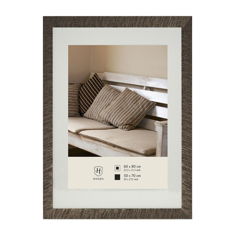 Henzo fotolijst driftwood - 60x80 cm - donkerbruin