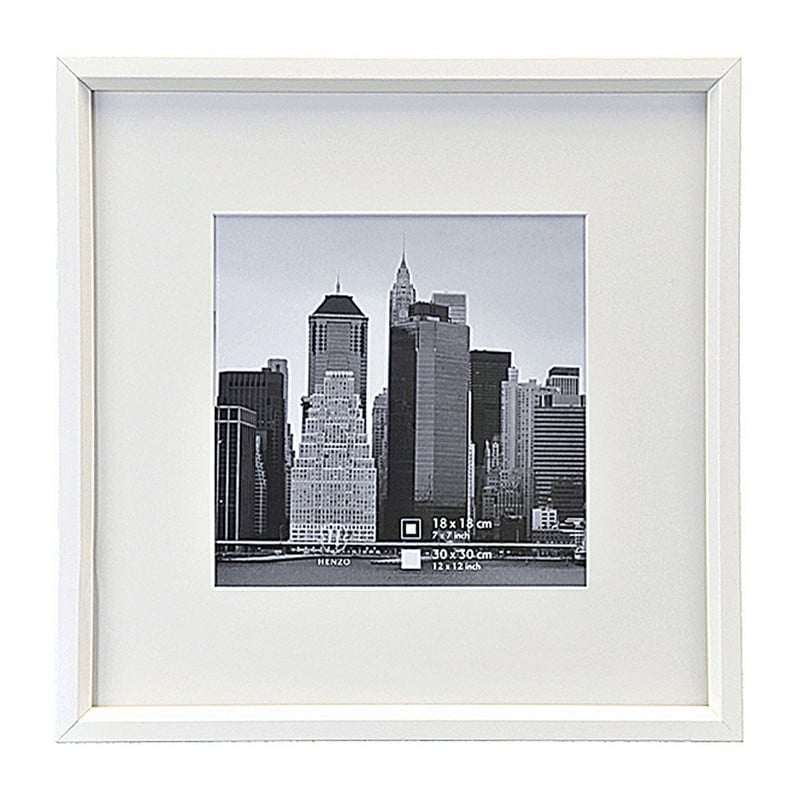 Henzo fotolijst Metallica - 40x40 cm - wit