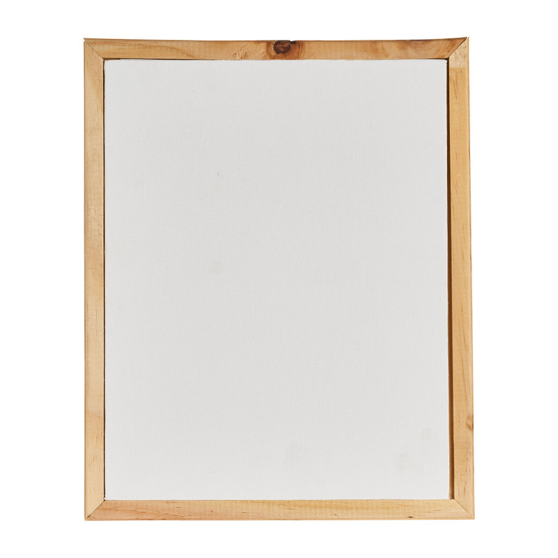 Canvas in houten lijst - 24,5x29 cm