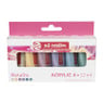 Talens acrylverf - metallic  - set van 6 