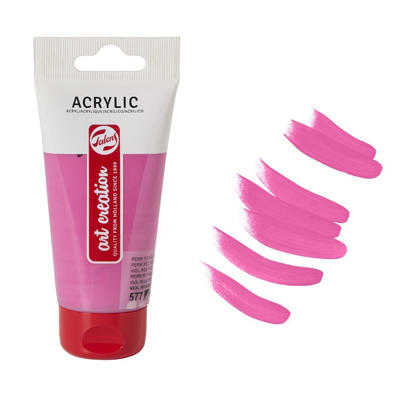 Talens acrylverf - roze - 75 ml
