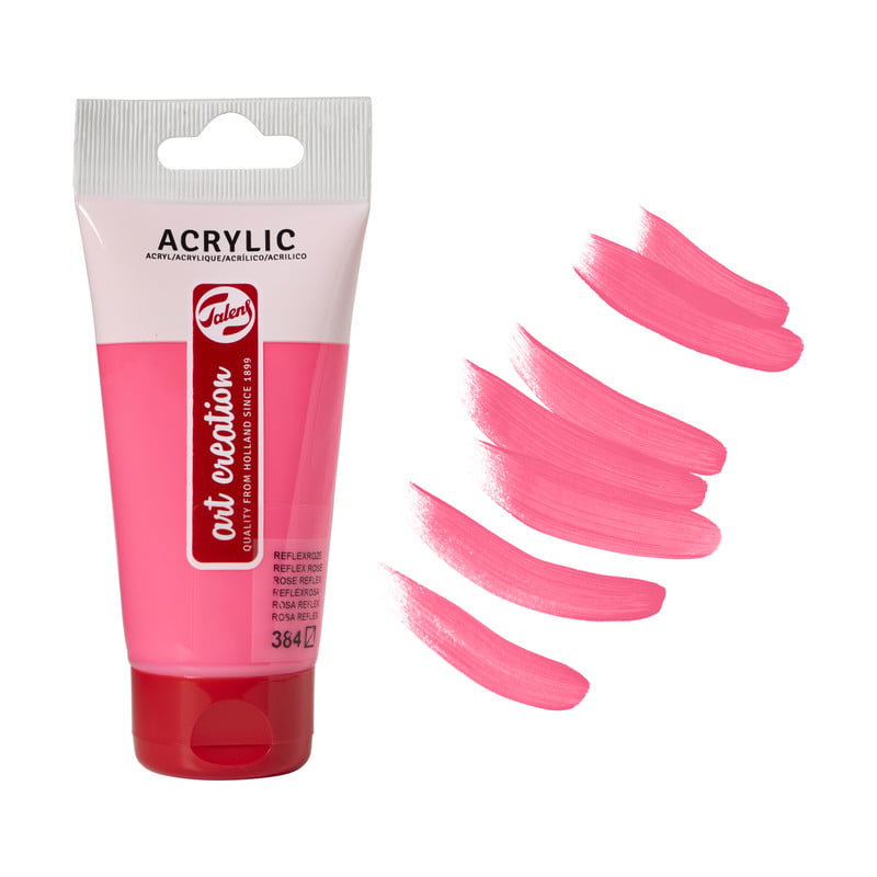 Talens acrylverf - neon roze - 75 ml 