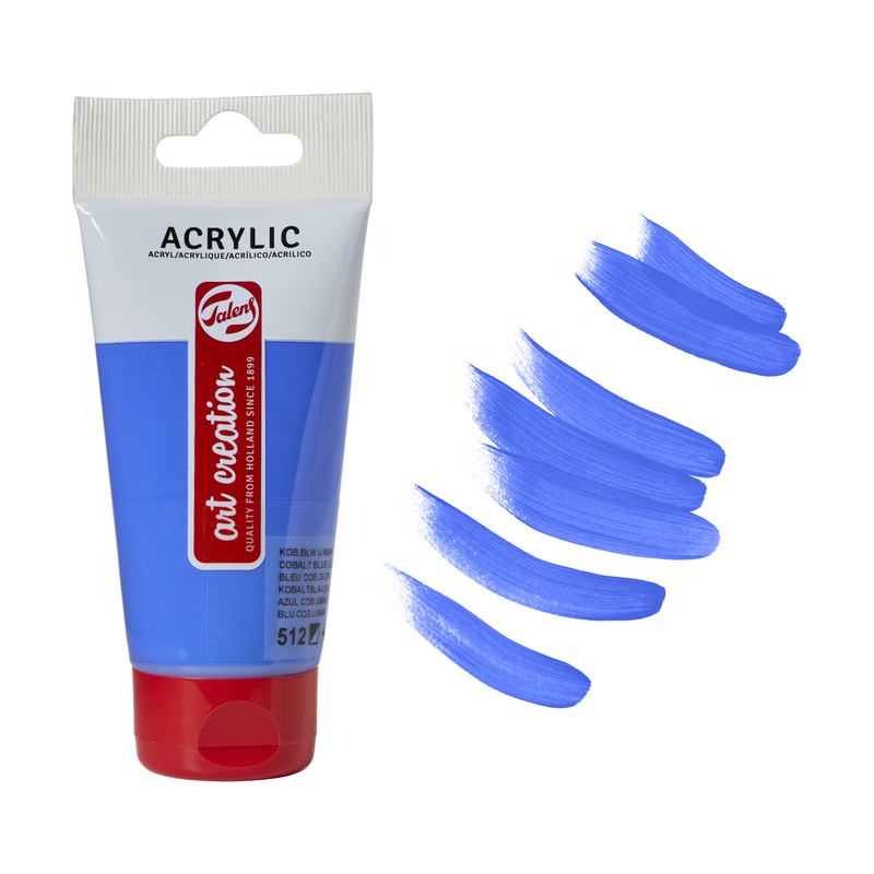 Talens acrylverf - cyaan blauw - 75 ml 