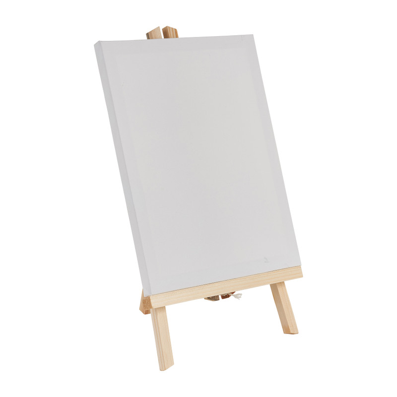 Canvas op schildersezel - 39x24x4 cm
