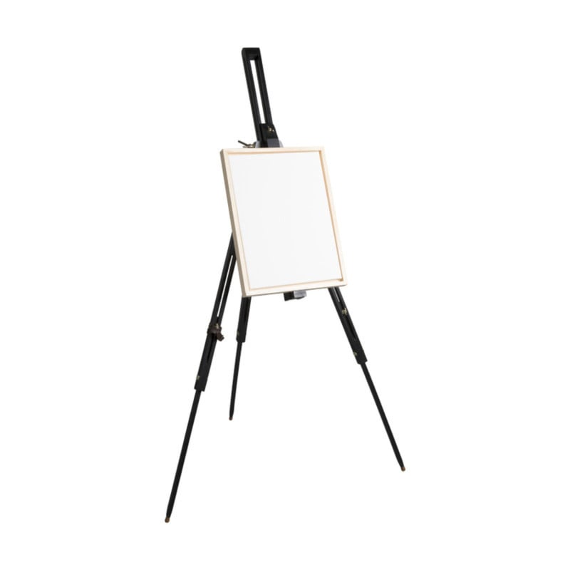 Schildersezel - zwart - 192 cm 