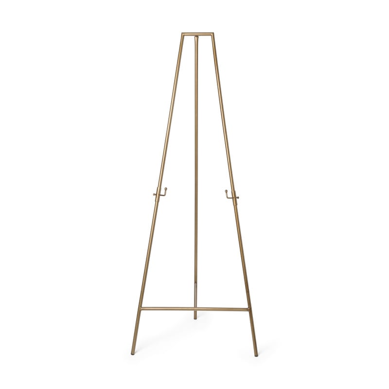 Schildersezel voor welkomstbord - goud - 146.7 cm