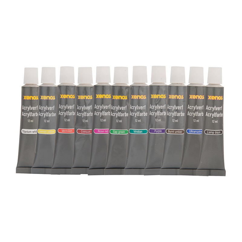 Acrylverf - set van 12