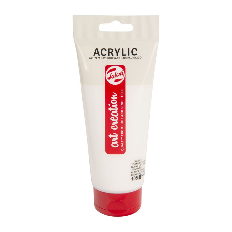 Talens Art Creation acrylverf - wit 105 - 200 ml