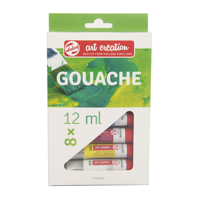 Talens Art Creation gouache - set van 8 