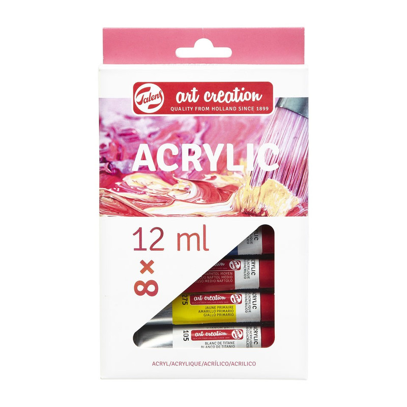 Talens Art Creation acrylverf - set van 8 