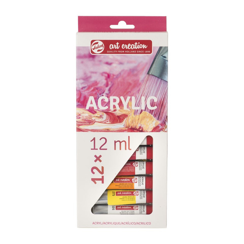 Talens Art Creation acrylverf - 12 ml - set van 12