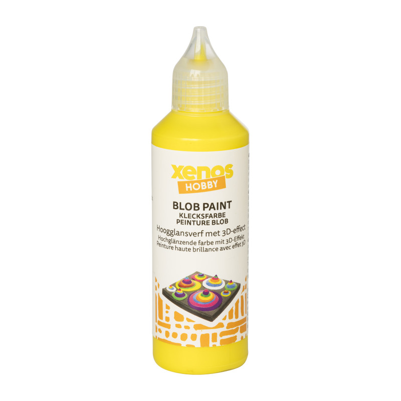 Blob verf - geel - 80 ml