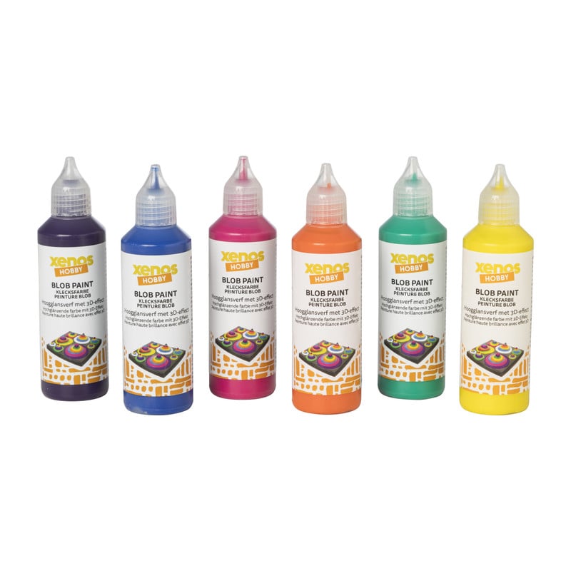 Blob verf - roze - 80 ml