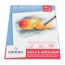 Olie-acrylverf papier Canson