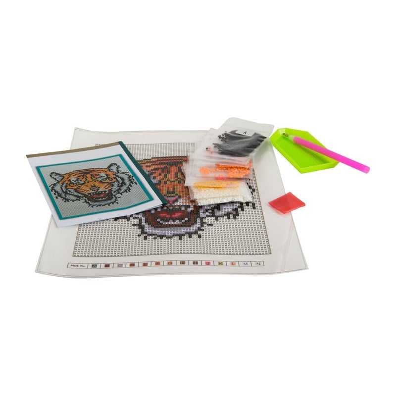 Diamond painting - tijger
