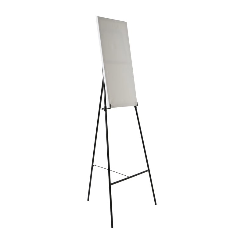 Schildersezel metaal - zwart - 146.7x58.5x51 cm