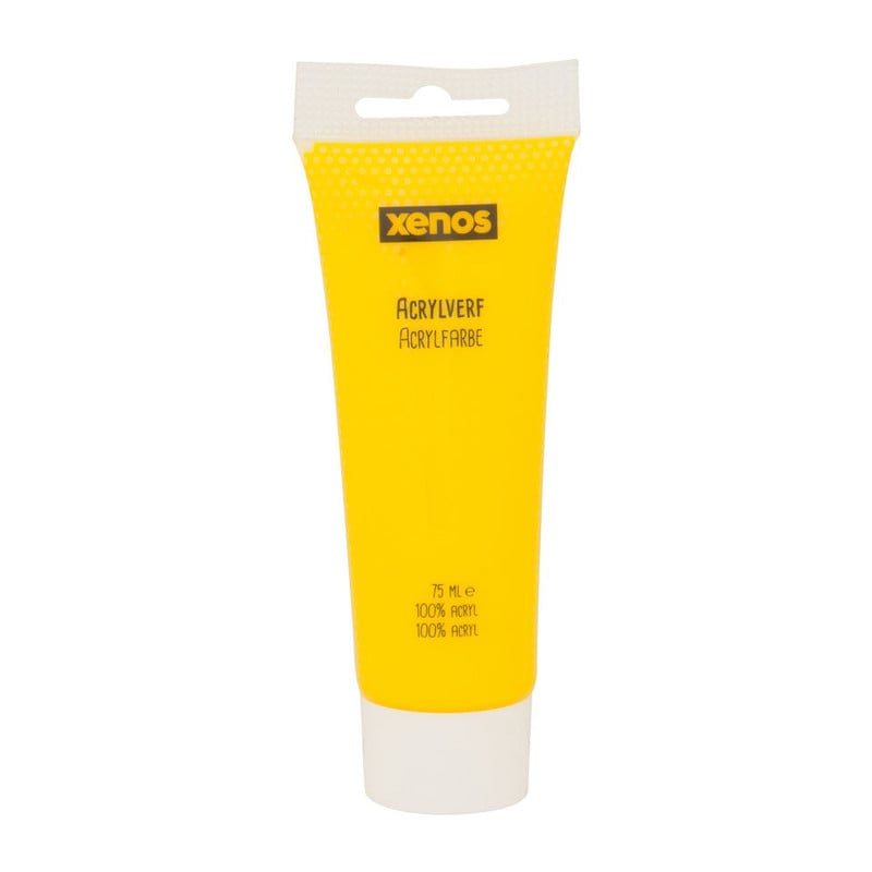 Acrylverf tube - creme -75 ml