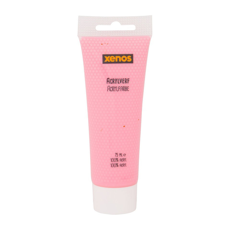 Acrylverf tube - licht roze -75 ml