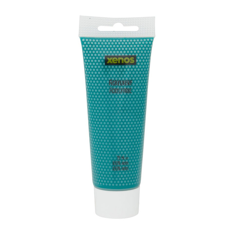 Acrylverf tube - donkergroen -75 ml
