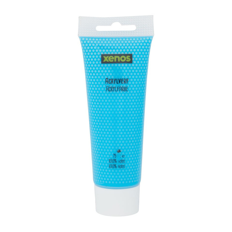Acrylverf tube - aqua -75 ml