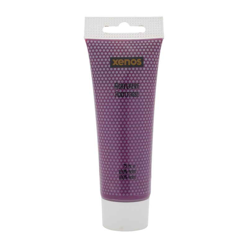 Acrylverf tube - paars - 75 ml 