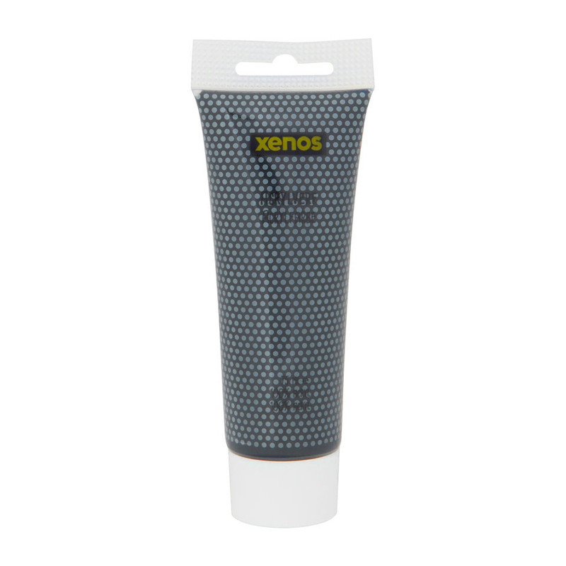 Acrylverf tube - zwart -75 ml