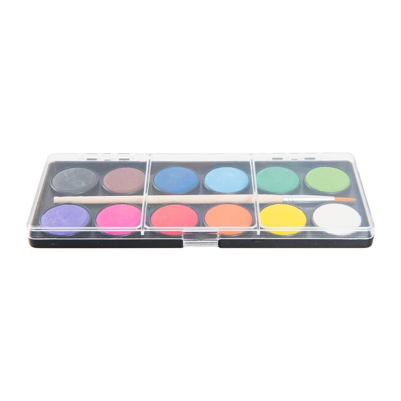 Waterverf - set van 12 kleuren