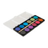 Aquarelverfpalet - metallic - 12 kleuren