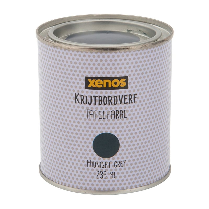 Krijtverf - midnight grey - 236 ml