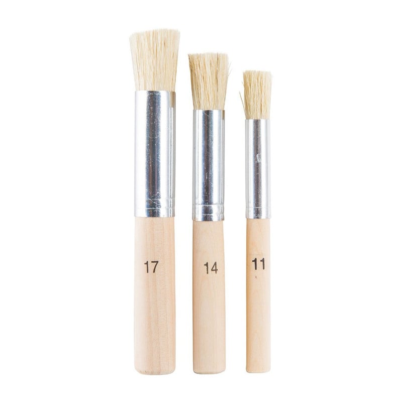 Tamponeerkwasten - set van 3