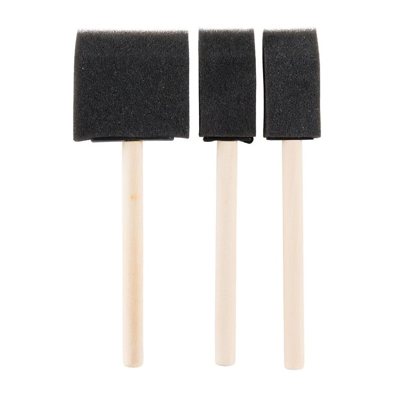 Foamkwasten - set van 3