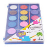 Waterverf met kwast - 18 kleuren