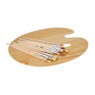 Set van 12 kwasten met palet