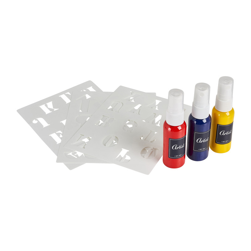 Acryl spuitverf set - 3x30 ml
