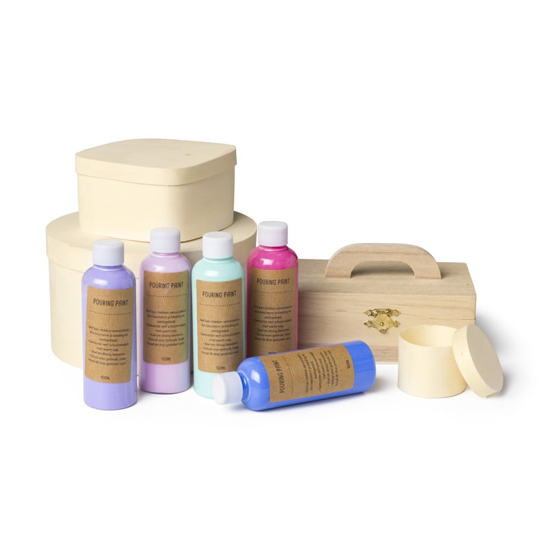 Paint pouring - set van 5 - 100 ml