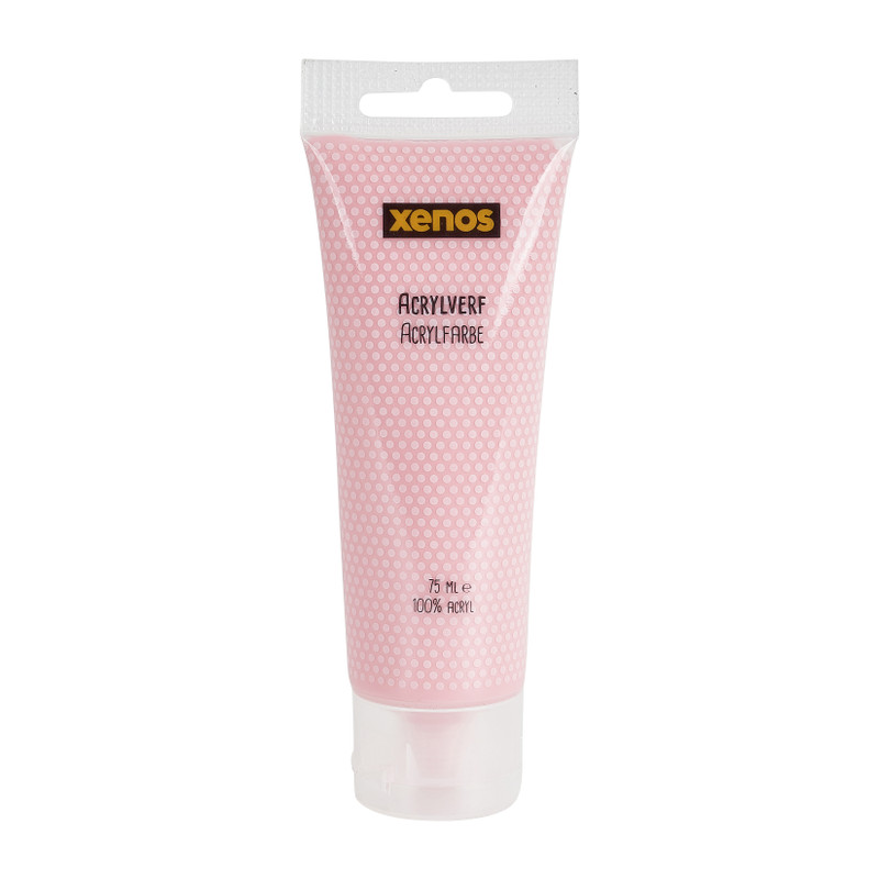Acrylverf roze - 75 ml