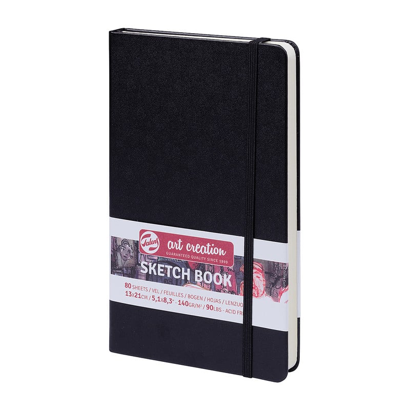 Schetsboek Royal Talens - zwart - 80 vellen