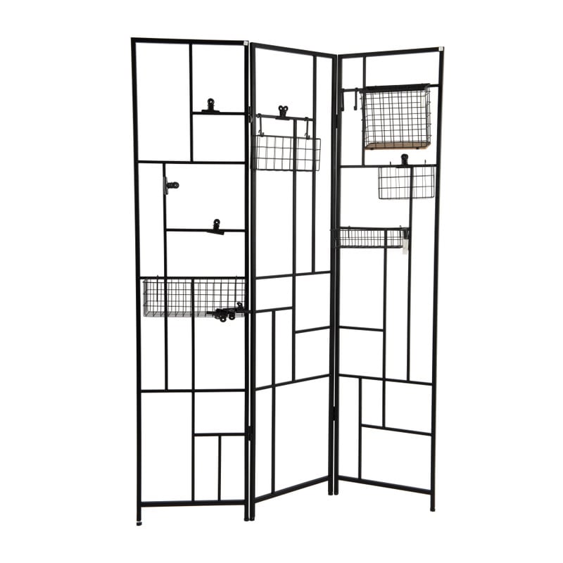 Wandrek/kamerscherm - 3-delig - 122x170x2 cm