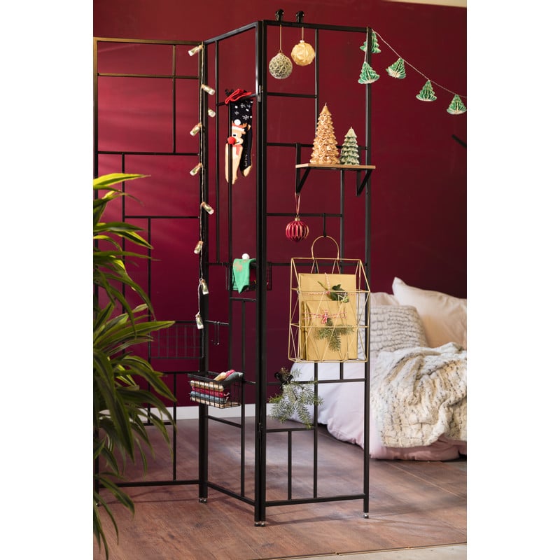 Wandrek/kamerscherm - 3-delig - 122x170x2 cm