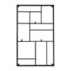 Wandrek XL met clips - 90x55x3 cm