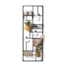 Wandrek XXL met clips - 150x55 cm - zwart