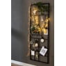 Wandrek XXL met clips - 150x55 cm - zwart